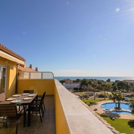 Atico Con Vistas Al Mar , Wifi Y Piscina - Sierra Irta Albert Villas Alcossebre Buitenkant foto