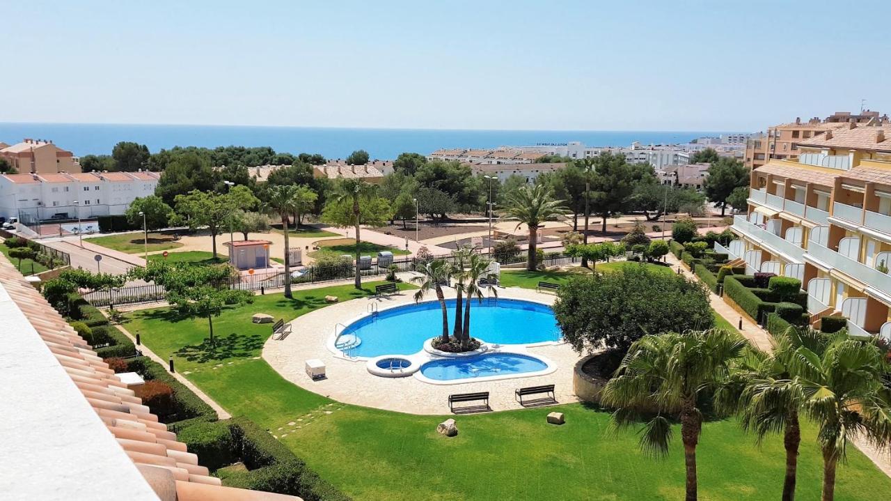 Atico Con Vistas Al Mar , Wifi Y Piscina - Sierra Irta Albert Villas Alcossebre Buitenkant foto