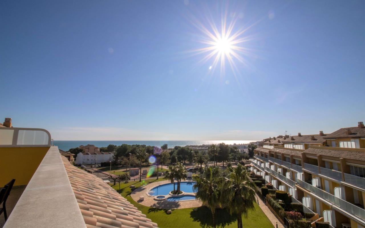 Atico Con Vistas Al Mar , Wifi Y Piscina - Sierra Irta Albert Villas Alcossebre Buitenkant foto